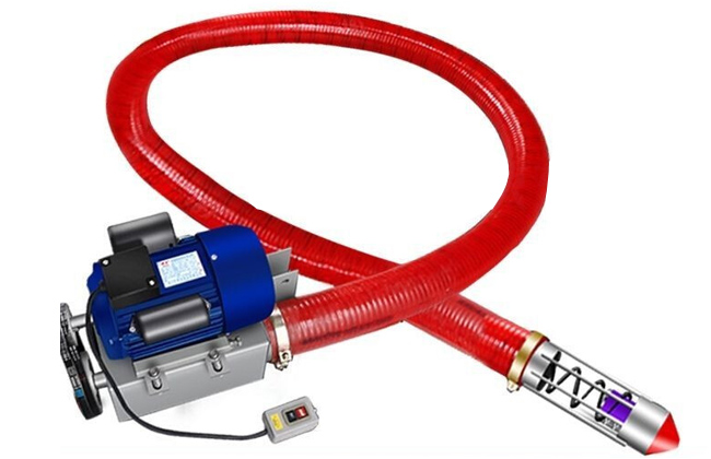 用于輸送玉米顆粒的小型輸送機(jī)器，適用于中小型農(nóng)場(chǎng)和下鄉(xiāng)流動(dòng)收糧食